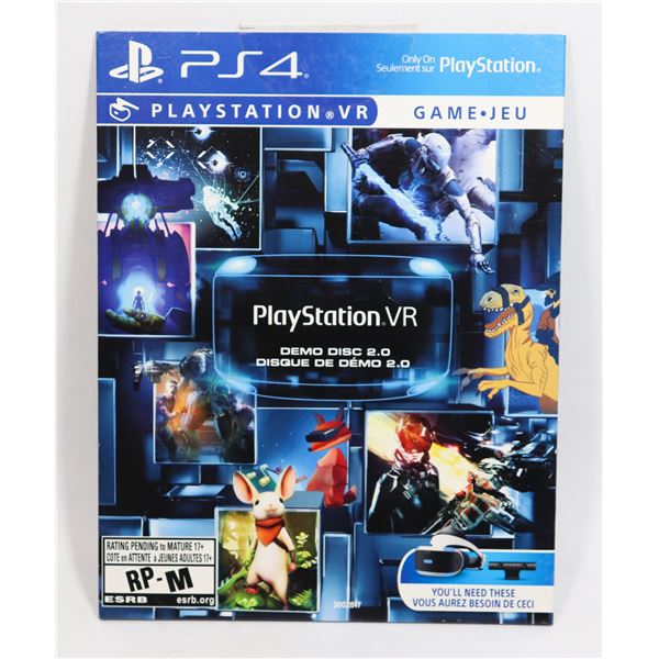 PLAYSTATION 4 VR DEMO DISC 2.0