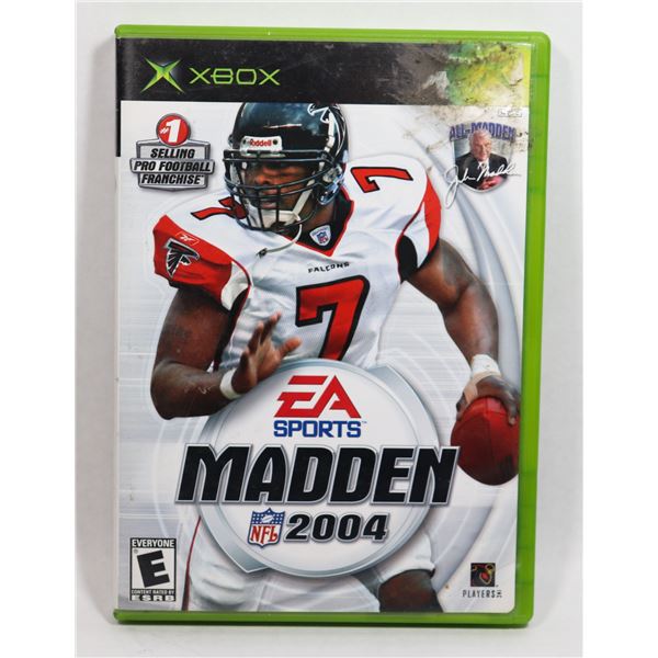 XBOX EA SPORTS MADDEN 2004 GAME