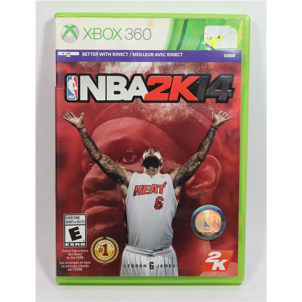 XBOX 360 NBA 2K14 GAME