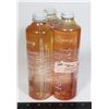 Image 1 : X3 LIQUID CARAFFIN BOTTLES, LOCAL PICK UP ONLY