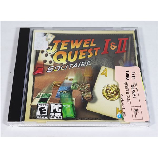 PC JEWEL QUEST II GAME