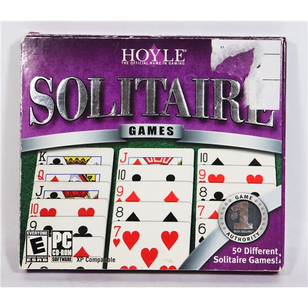 HOYLE PC SOLITAIRE GAME