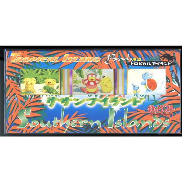 Tropical Island Beach Southern Islands Pokemon Japanese 3 Card Set Squirtel