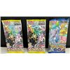 Image 1 : 2 Japanese Pokemon Sword & Shield & 1 Pokemon Go Booster Packs