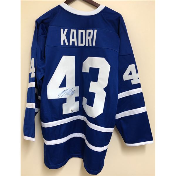 Nazem Kadri Autographed Toronto Maple Leafs Jersey With COA