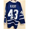 Image 1 : Nazem Kadri Autographed Toronto Maple Leafs Jersey With COA