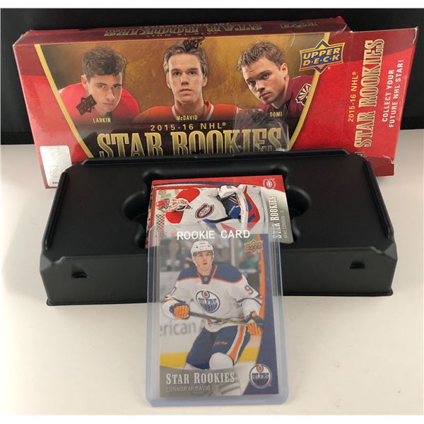 2015-16 Star Rookies Complete Set 25 Rookies Connor McDavid Rookie