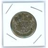 Image 1 : 1950 Canadian Silver 50 Cent Coin