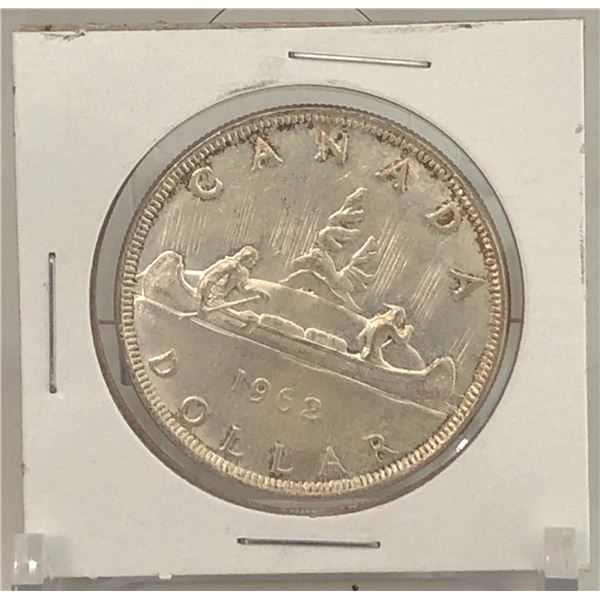 1962 Canadian Silver $1 Dollar Coin