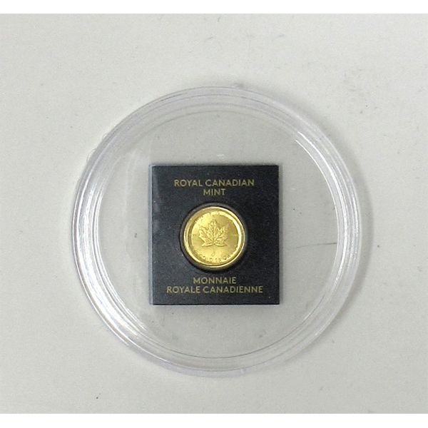 1 Gram .9999 Fine Gold 2023 Canada Maple Leaf Coin 