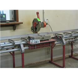 OMEGA T55-300 CHOPSAW W/DIGISTOP &ROLL IN/OUT