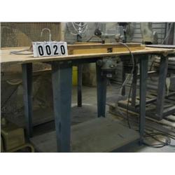 ROUTER TABLE W/2 ROUTERS (PORTER CABLE)