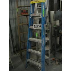 WARNER 6' FIBREGLASS LADDER