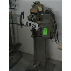 ANTIQUE LOUVER GROOVER W/PARTS, 110