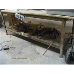 WOOD & METAL WORK TABLE