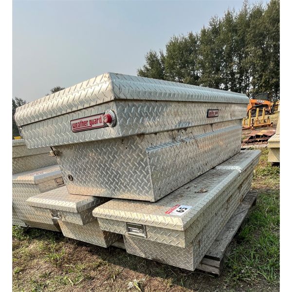 3 truck boxes aluminum  2( 18x5ftx15) 1( 27x 5ftx 18.5)