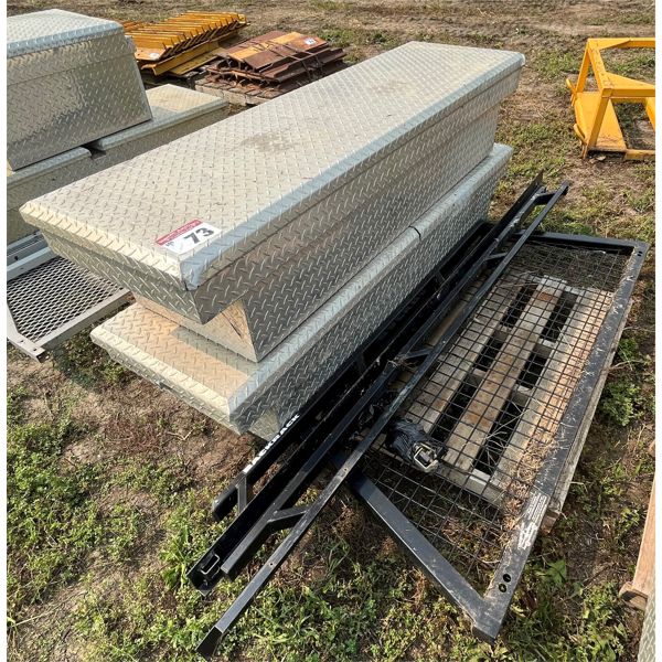 Headache Rack 2 truck boxes 2(18"x 5ftx 14")