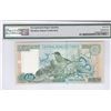 Image 2 : Cyprus, 1998, 10 pounds AD 000011 PMG 66EPQ. Ibrahim Salm Collection