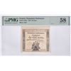 Image 1 : France, 1792, 10 SoUs, 1367. PMG 58. Pick#A64a. Rare. Only 24 pcs graded.