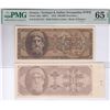 Image 1 : A pair of Greece/ German & Italian Occupation WWII, 1944, 500,000 Drachmai, IU631133. PMG 65EPQ and 