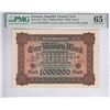 Image 1 : Germany, 1923, 1 Million Mark, O-MM093976. PMG 65EPQ.