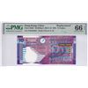 Image 1 : Hong Kong Government SAR, 2003, $10, ZW048203, PMG 66EPQ. Replacement. Rare ZW Prefix in 2003.