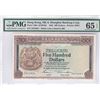 Image 1 : HK & Shanghai Banking Corp. 1983, $500, Z572021. PMG 65EPQ.