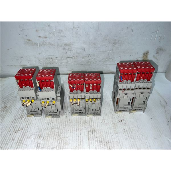 Lot (6) Allen-Bradley Guardmaster Contactors 24V Coils