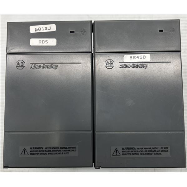 (2) Allen Bradley #1746-P2 Power Supplies