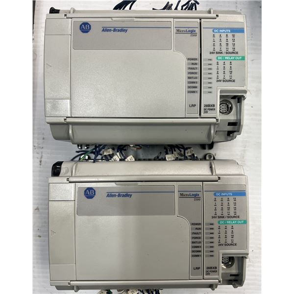 (2) Allen Bradley #1764-28BXB Base Units