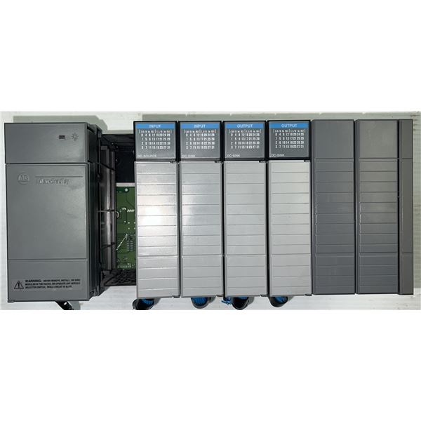 Allen Bradley #1746-P1 Power Supply w/Modules as Pictured