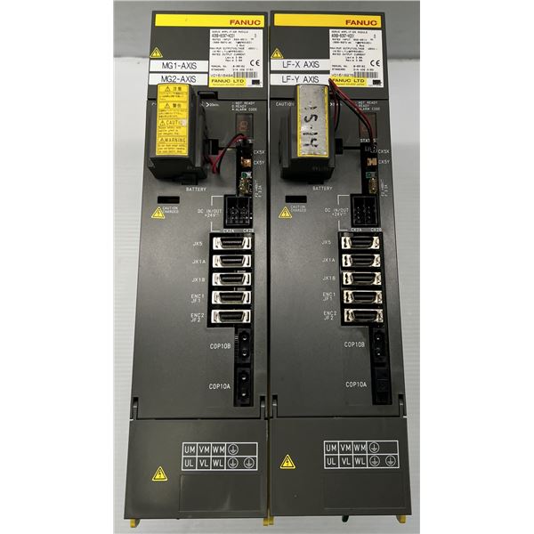 (2) Fanuc #A06B-6097-H201 Servo Amplifiers