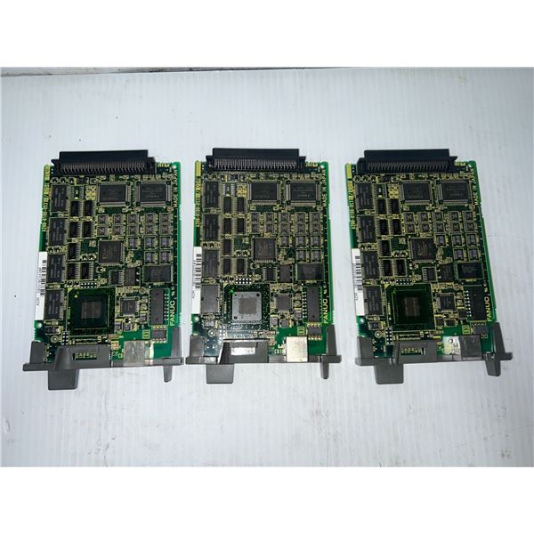 Lot of (3) Fanuc #A20B-8100-0530/05B Circuit Boards