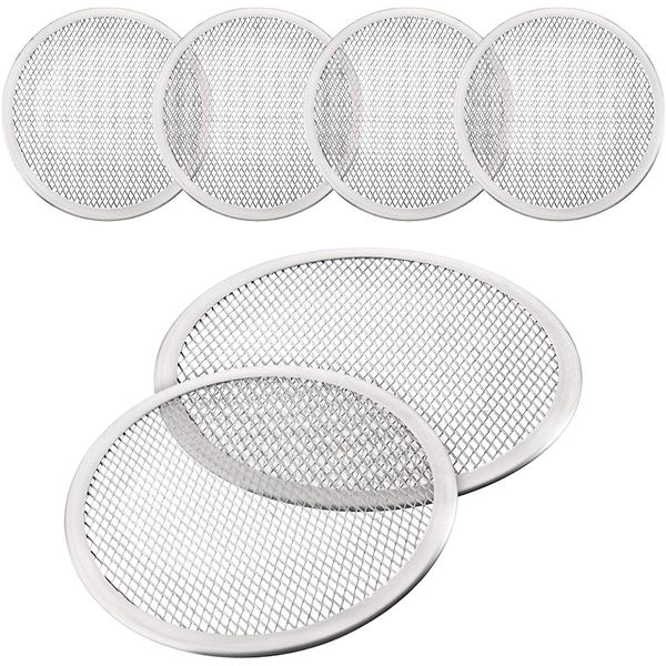 NEW 4 PACK OF 10" SEAMLESS PIZZA SCREENS