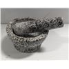 Image 1 : NEW 4" GRANITE MORTAR & PESTLE