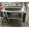 Image 1 : 30" X 30" X 29" S/S EQUIPMENT STAND ON CASTERS W/