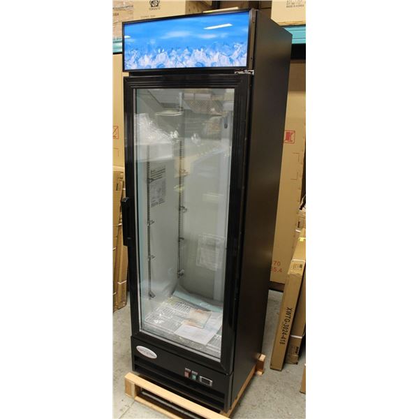 NEW CHEF'S MATE SINGLE GLASS DOOR COOLER