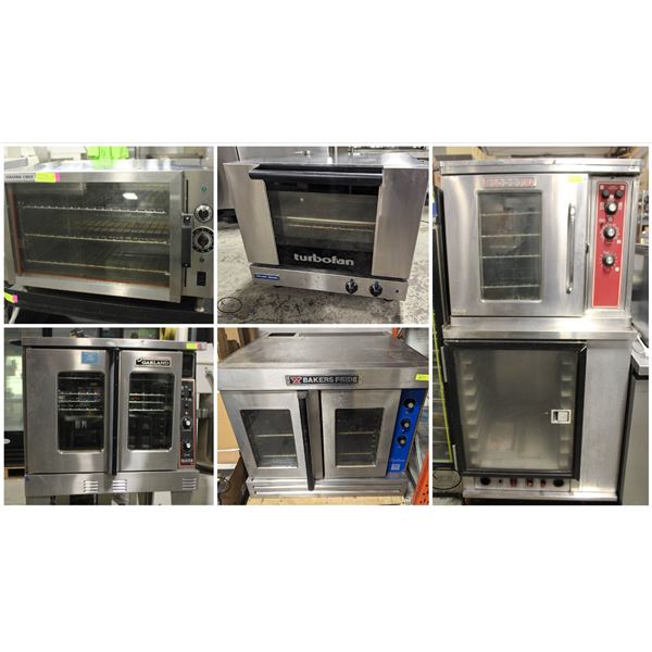 FEATURE LOT(S): VARIOUS COMMERCIAL OVENS