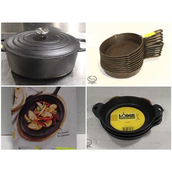 FEATURE LOT(S): CAST IRON COOKWARE