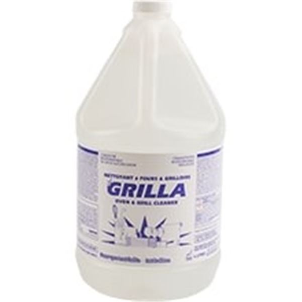 CASE OF FOUR 4L BOTTLES OF GRILLA OVEN & GRILL