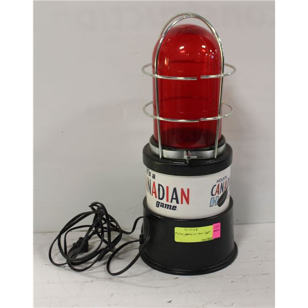 MOLSON CANADIAN HOCKEY GOAL LIGHT