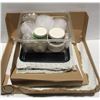 Image 1 : ASSORTED TAKEOUT CONTAINERS & WRAP