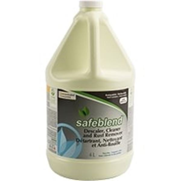 CASE OF FOUR 4L BOTTLES OF SAFEBLEND DESCALER,