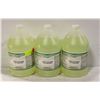 Image 1 : LOT OF THREE 4L BOTTLES OF OSTREM LIQUID CHLORINE