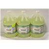 Image 1 : LOT OF THREE 4L BOTTLES OF OSTREM LIQUID CHLORINE