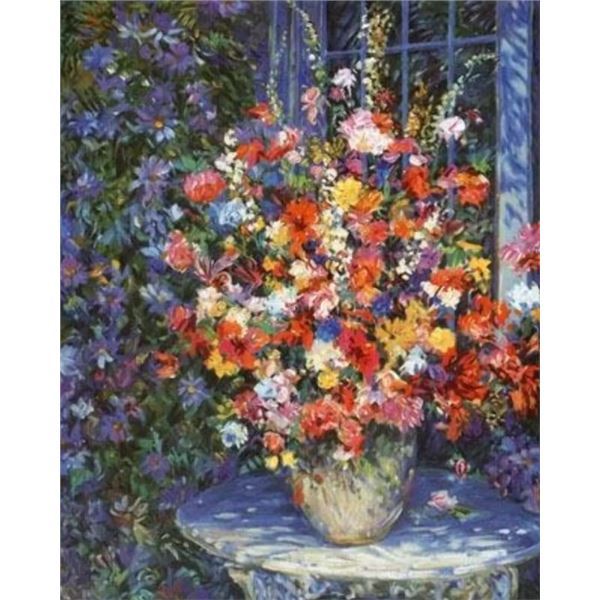 Garden Potpourri by Henri Plisson on canvas