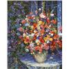 Image 1 : Garden Potpourri by Henri Plisson on canvas