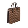 Image 2 : Louis Vuitton Brown Damier Ebene Canvas Sac Plat Venice Tote Bag