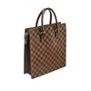 Image 3 : Louis Vuitton Brown Damier Ebene Canvas Sac Plat Venice Tote Bag