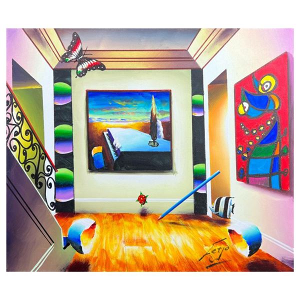 Dali and Miro Hanging Together by Ferjo Original